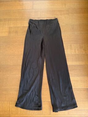 Frame 100% Silk Brown Pants